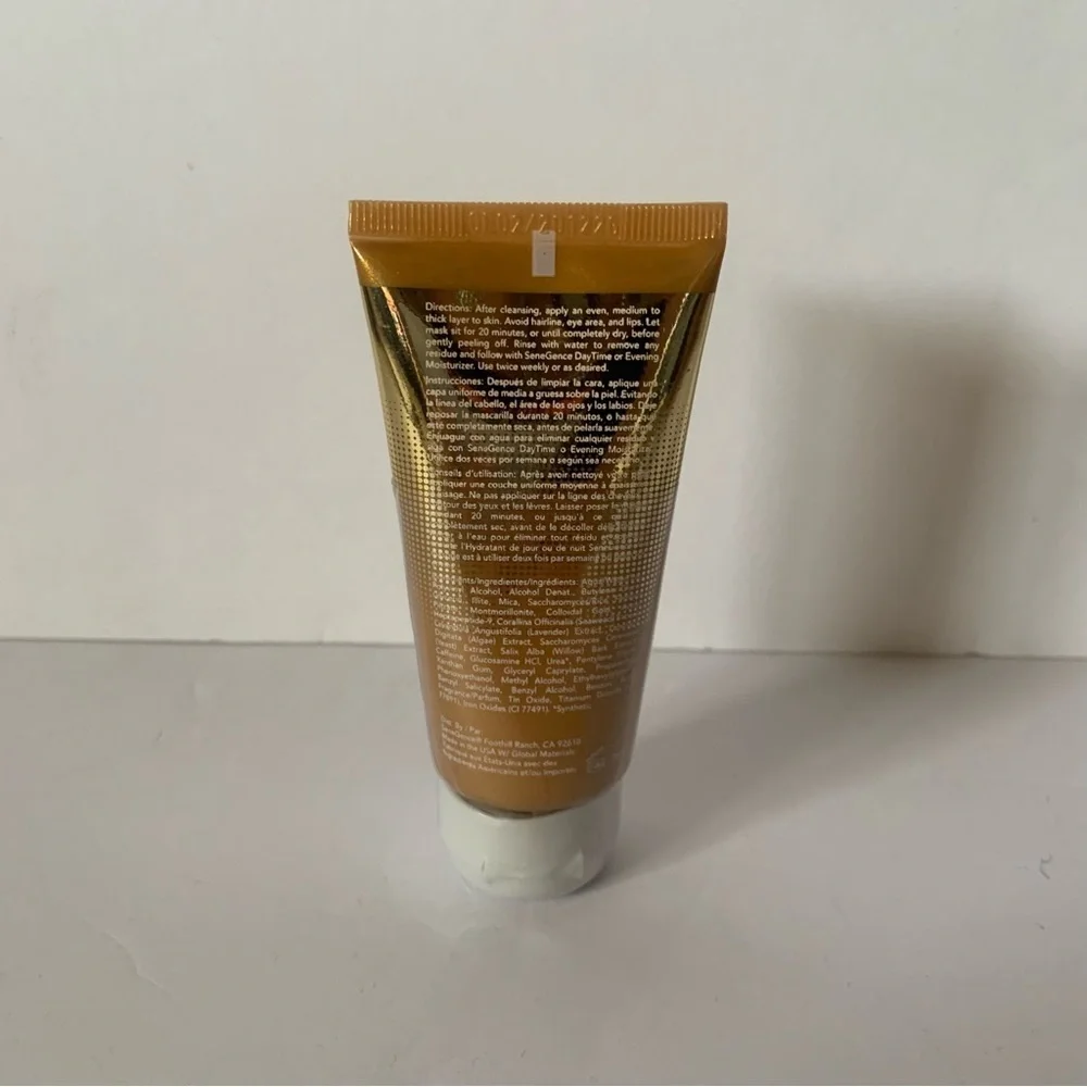 NWT. SeneGence Golden Radiance Peel-Off Mask